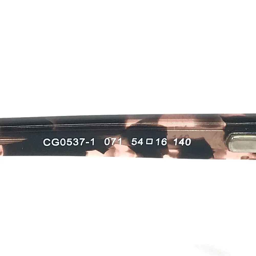 Covergirl Eyeglasses Frames CG1537-1 071 Black Red Silver Cat Tortoise 54-16-140